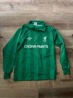 Umbro Vintage reproduction 80s Liverpool Goalkeeper Soccer Jersey